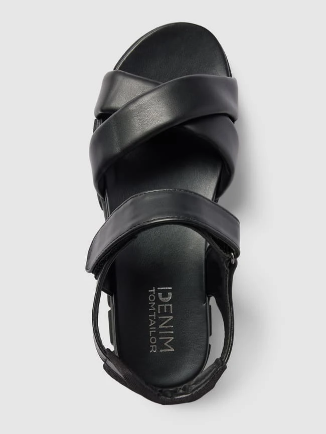 Tom Tailor Sandalen Mit Klettverschluss - Schwarz 6 Tom Tailor Sandalen Mit Klettverschluss - Schwarz – Bild 4