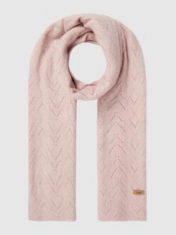 Barts Schal Mit Lochmuster Modell 'Bridgey' - Altrosa