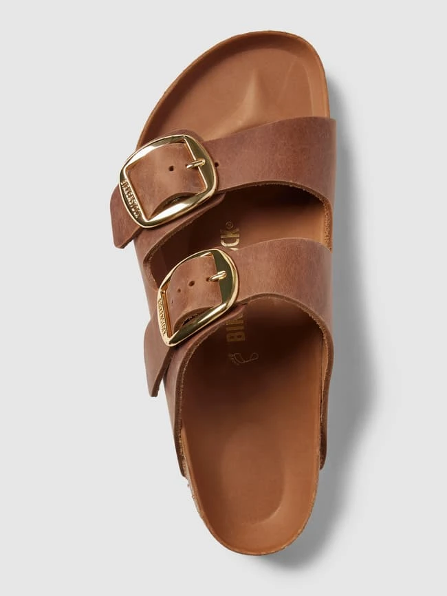 Birkenstock Sandalen Aus Leder Modell 'Arizona Big Buckle' - Cognac 6 Birkenstock Sandalen Aus Leder Modell 'Arizona Big Buckle' - Cognac – Bild 4