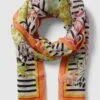 Marc Cain Schal Mit Allover-Muster - Apricot