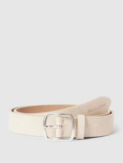 Marc O'Polo Gürtel Mit Label-Detail Modell 'FANNY' - Ecru