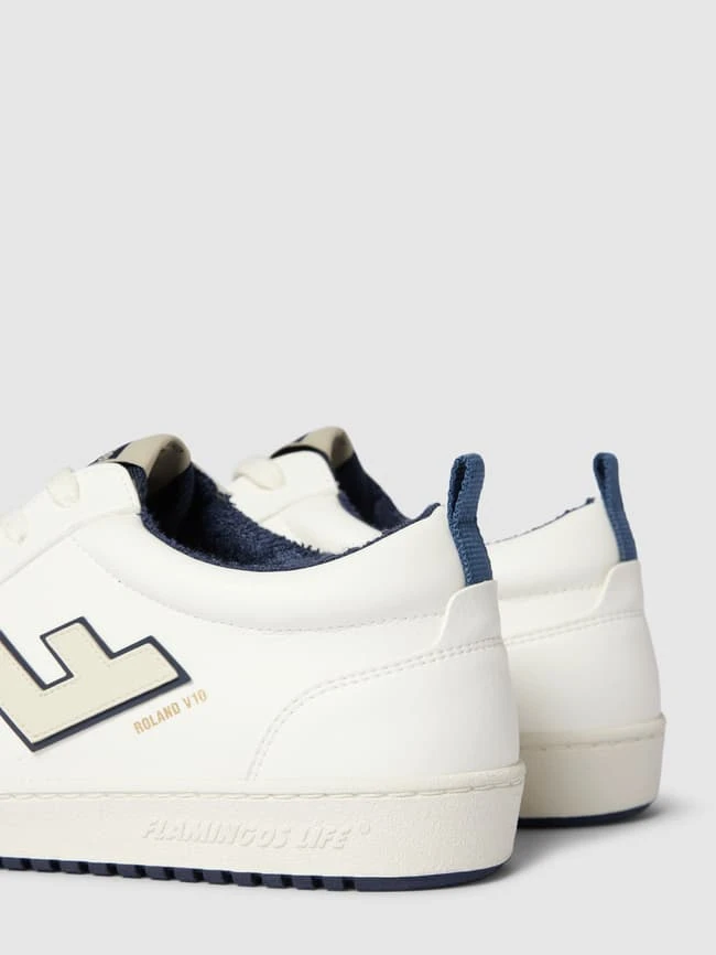 Flamingos Life Sneaker Mit Label-Details Modell 'Roland' - Marineblau 4 Flamingos Life Sneaker Mit Label-Details Modell 'Roland' - Marineblau – Bild 2