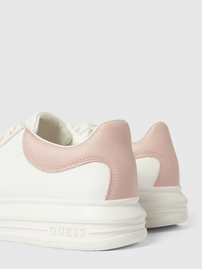 Guess Sneaker Mit Label-Print Modell 'VIBO' - Weiß 5 Guess Sneaker Mit Label-Print Modell 'VIBO' - Weiß – Bild 3