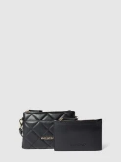 VALENTINO BAGS Handtasche Mit Logo-Muster Modell 'WALLET' - Schwarz
