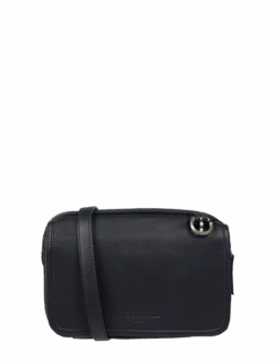 LIEBESKIND BERLIN Crossbody Bag Aus Leder Modell 'Mareike' - Dunkelblau