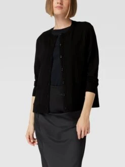 Marc Cain Strickjacke Mit Label-Detail - Schwarz -Damenbekleidungsgeschäft 653jgiqcad74uci96gqjihab6l35ajq36sq48c9p6d3j4jie6sqlcihh9l44ac1n611k4ca3895kukqh8h3mce35ckpjae346lim8dhkc8q38ohj6dh32chj74oj2e1k61h6cp8