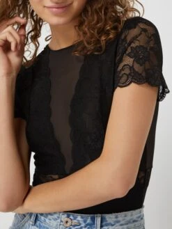 Pieces Body Aus Mesh Und Spitze Modell 'Sicca' - Schwarz -Damenbekleidungsgeschäft 68p30kpl70q3gda36d14gkq89533gdq38p4j4d1l718jgia9855j2jagap45aga5a9254c289l2kidaf84o6ad9j68q68c9h6som6d9k6gs3eob16cq6coj56cqjic1h75h3eo8