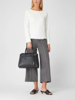 CK Calvin Klein Handtasche Mit Unterteiltem Hauptfach - Schwarz