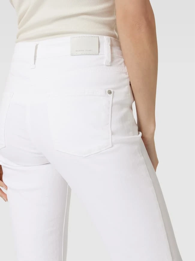 Cambio Jeans Mit Label-Patch Modell 'PIPER' - Weiß 5 Cambio Jeans Mit Label-Patch Modell 'PIPER' - Weiß – Bild 3