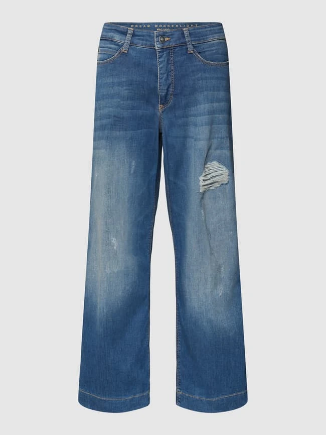 MAC Culotte Im Destroyed-Look Modell 'DREAM' - Dunkelblau 4 MAC Culotte Im Destroyed-Look Modell 'DREAM' - Dunkelblau – Bild 2