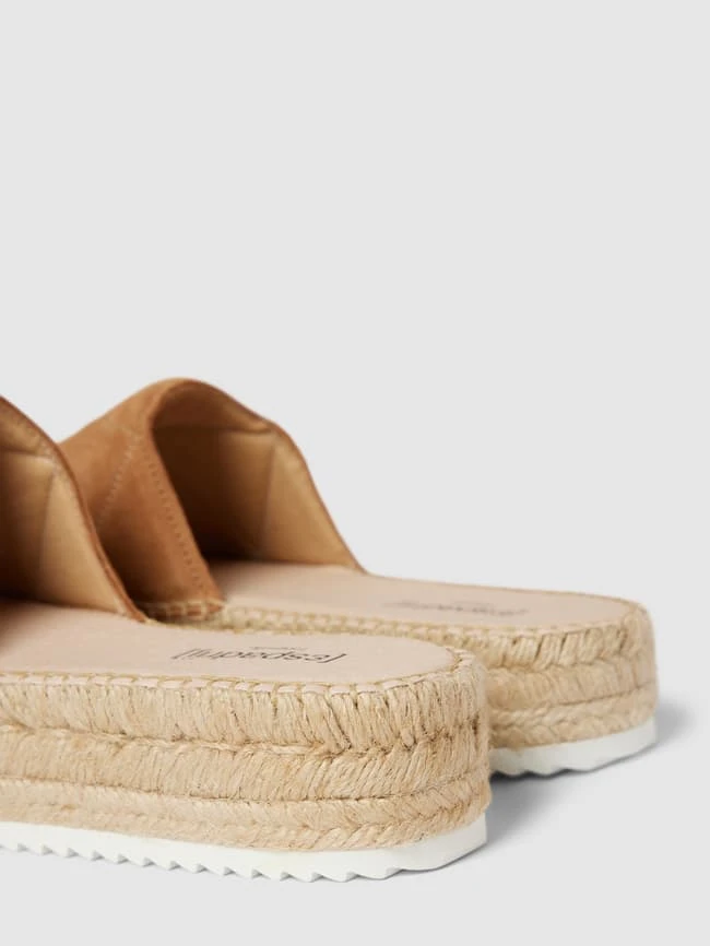 Espadrij Slides Mit Plateau-Sohle Modell 'Toulouse' - Camel 5 Espadrij Slides Mit Plateau-Sohle Modell 'Toulouse' - Camel – Bild 3