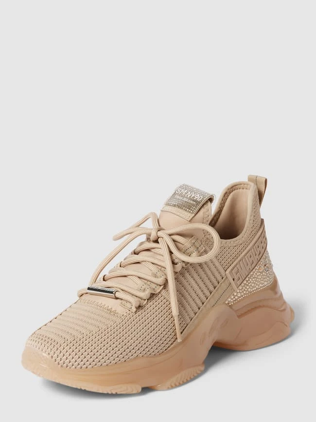 Steve Madden Sneaker In Strick-Optik Modell 'Maxilla' - Beige 4 Steve Madden Sneaker In Strick-Optik Modell 'Maxilla' - Beige – Bild 2