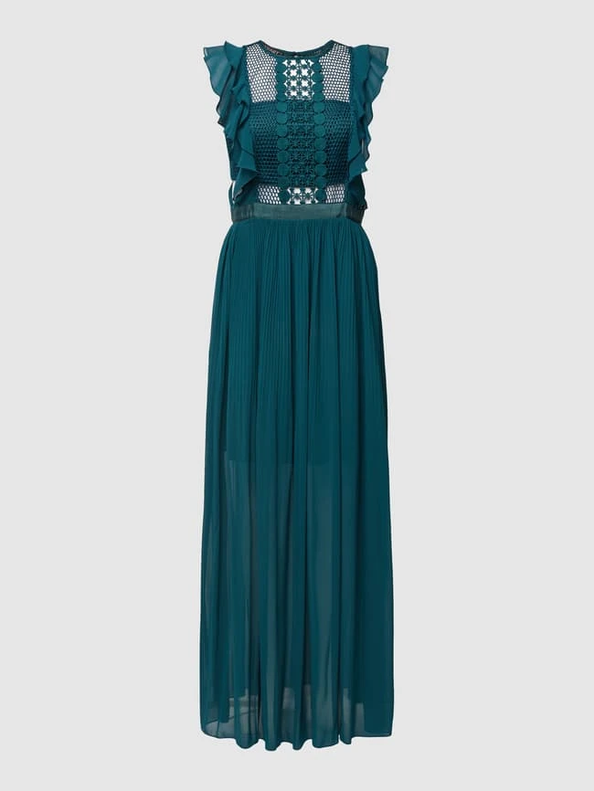 Apart Glamour Abendkleid Mit Lochmuster - Smaragdgrün 4 Apart Glamour Abendkleid Mit Lochmuster - Smaragdgrün – Bild 2