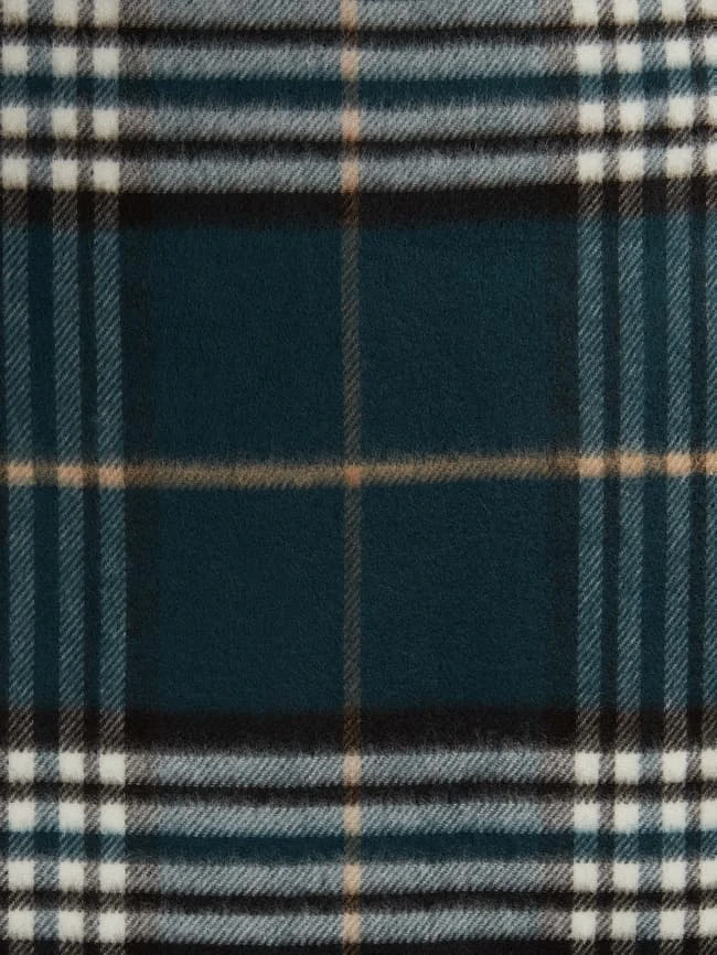 Fraas Schal Mit Tartan-Karo - Dunkelgrün 5 Fraas Schal Mit Tartan-Karo - Dunkelgrün – Bild 3