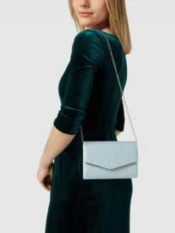 Jake*s Cocktail Kuvert-Clutch Mit Schimmernder Optik - Khaki