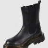 INUOVO Chelsea Boots In Leder-Optik - Schwarz