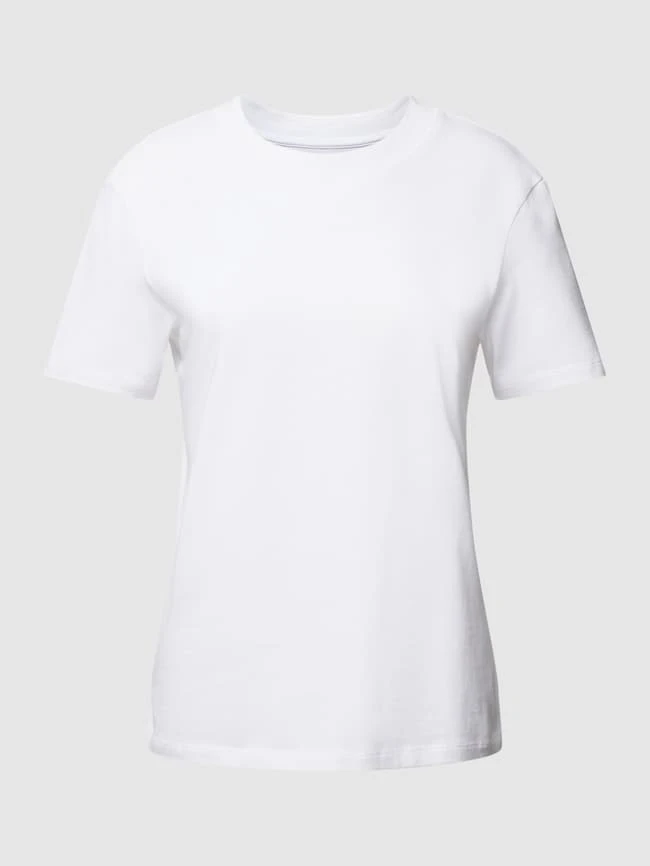 Jake*s Casual T-Shirt Mit Rundhalsausschnitt - Weiß 4 Jake*s Casual T-Shirt Mit Rundhalsausschnitt - Weiß – Bild 2