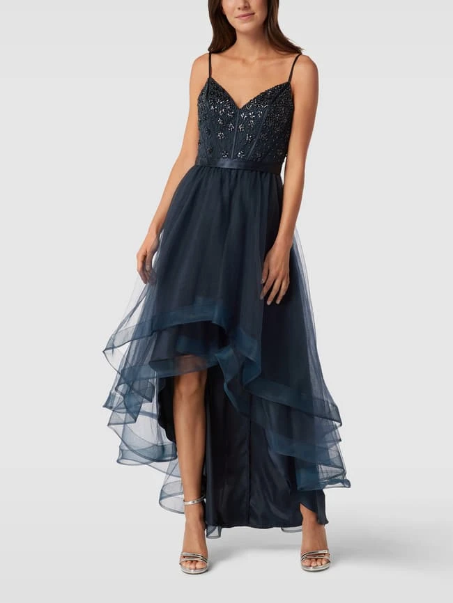 Laona Brautkleid Mit Ziersteinen - Dunkelblau 3 Laona Brautkleid Mit Ziersteinen - Dunkelblau