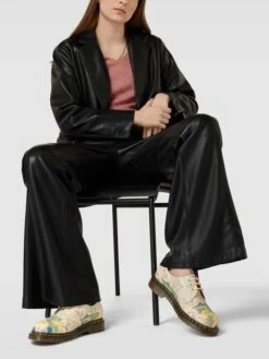 Dr. Martens Dr.Martens Schnürschuhe Mit Allover-Print Modell 'Met Multi Fuji' - Hellblau