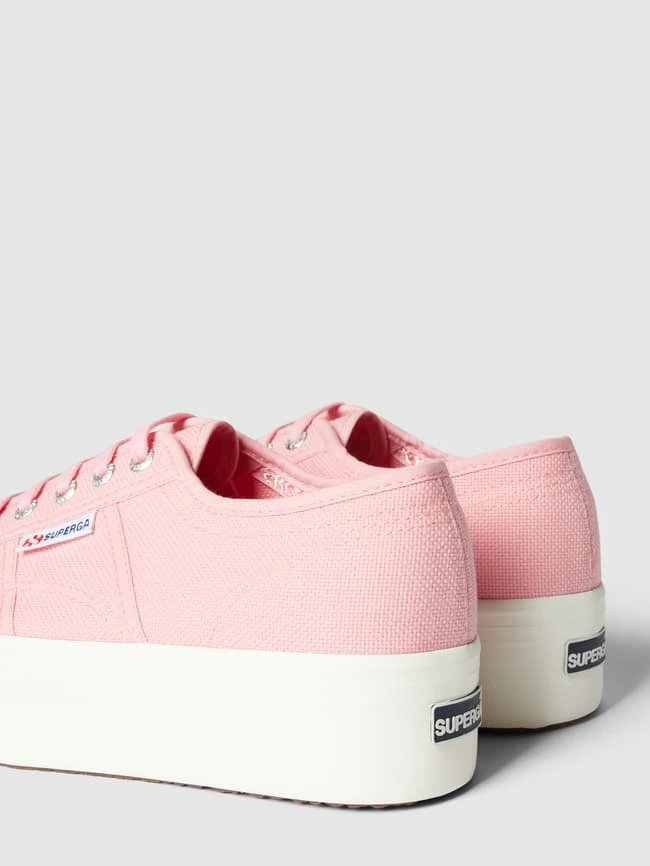 Superga Sneaker Mit Schnürverschluss Modell 'LINEA' - Pink 5 Superga Sneaker Mit Schnürverschluss Modell 'LINEA' - Pink – Bild 3