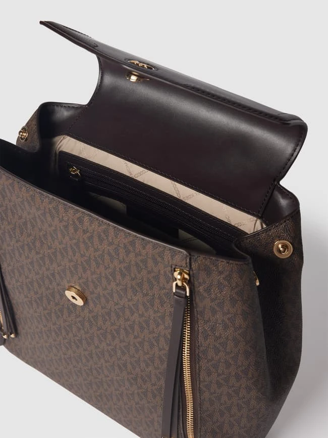 MICHAEL Michael Kors Rucksack Mit Allover-Logo-Muster - Dunkelbraun 7 MICHAEL Michael Kors Rucksack Mit Allover-Logo-Muster - Dunkelbraun – Bild 5