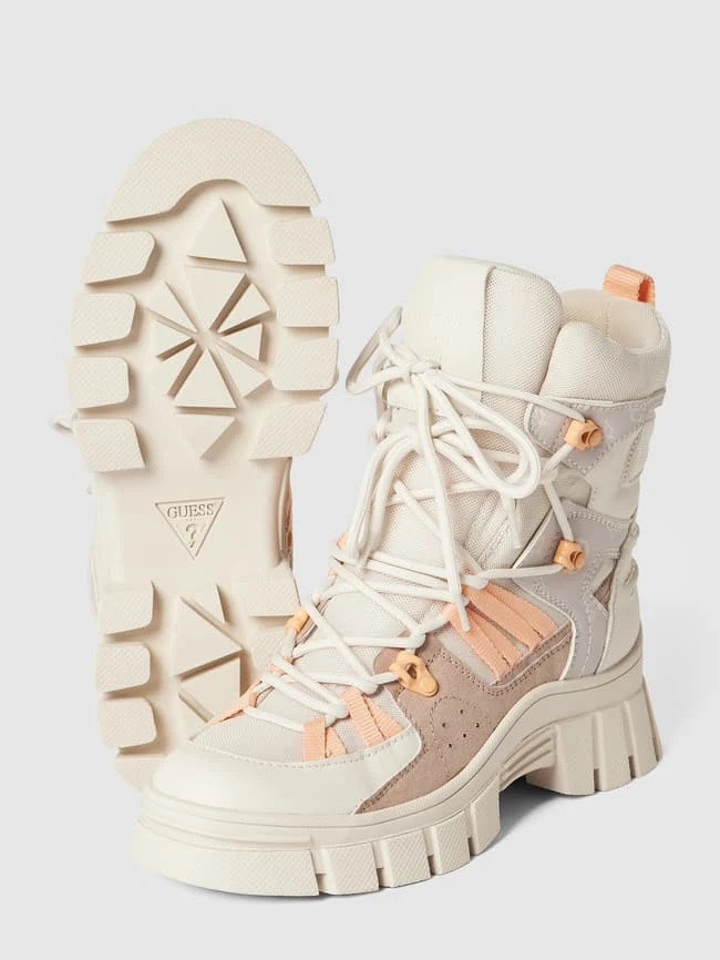 Guess Schnürboots Im Colour-Blocking-Design Modell 'HALER3' - Beige 7 Guess Schnürboots Im Colour-Blocking-Design Modell 'HALER3' - Beige – Bild 5