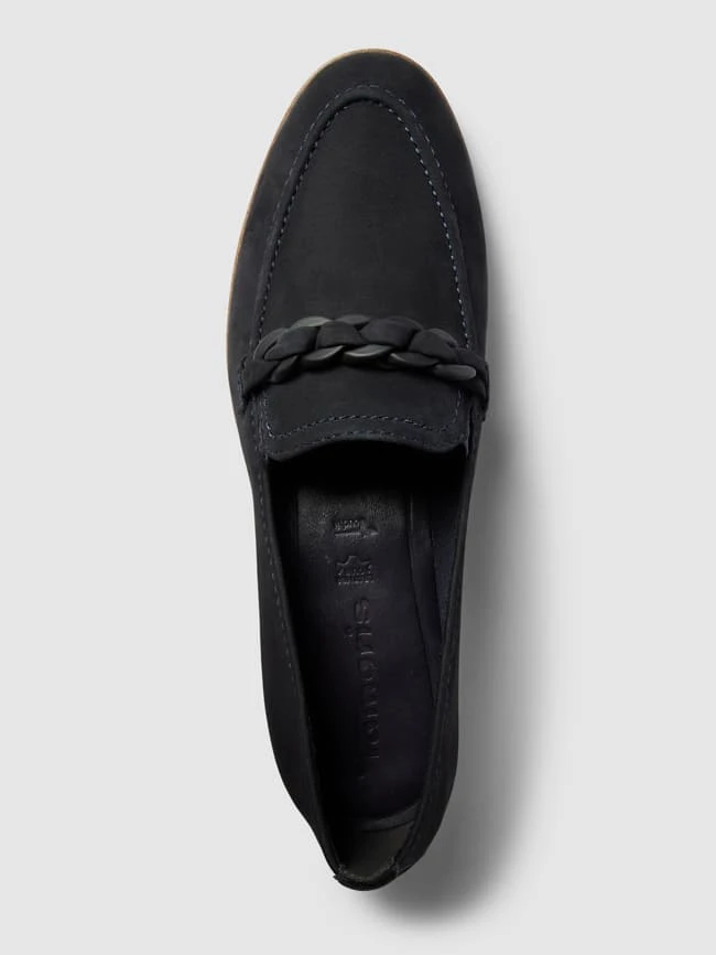 Tamaris Penny-Loafer Mit Zierkette - Dunkelblau 6 Tamaris Penny-Loafer Mit Zierkette - Dunkelblau – Bild 4