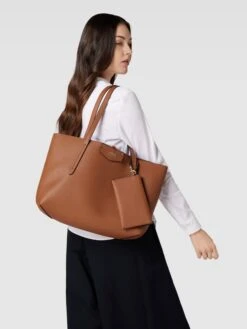 Guess Tote Bag Mit Herausnehmbaren Innentaschen - Haselnuss Braun