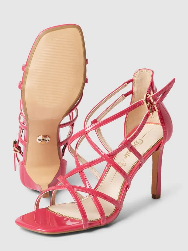 Buffalo Sandaletten Mit Dornschließe Modell 'BLAIR CAGE' - Rot 7 Buffalo Sandaletten Mit Dornschließe Modell 'BLAIR CAGE' - Rot – Bild 5