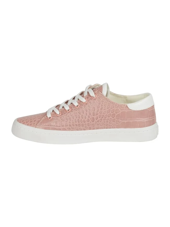 Guess Sneaker In Leder-Optik Modell 'Ester' - Pink 5 Guess Sneaker In Leder-Optik Modell 'Ester' - Pink – Bild 3