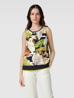 Marc Cain Tank Top Mit Allover-Muster - Schilf -Damenbekleidungsgeschäft 6daj4ki1al1kmlamal6kkc266sq36d9ha1454hih890kogq46gs5cjam71al2gqg6cqksh1j85a58gqh6go34d9l69i3ac34c8sjecpk74pm6e9j6ssm4dj5cpj38p1h6gr6ccg