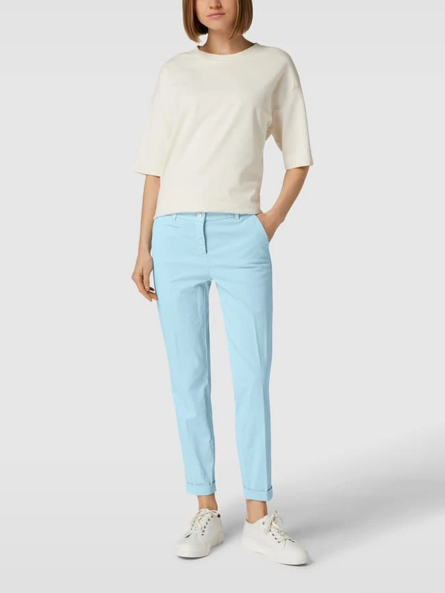 Cambio Stoffhose Mit Bügelfalten Modell 'Stella' - Bleu 3 Cambio Stoffhose Mit Bügelfalten Modell 'Stella' - Bleu