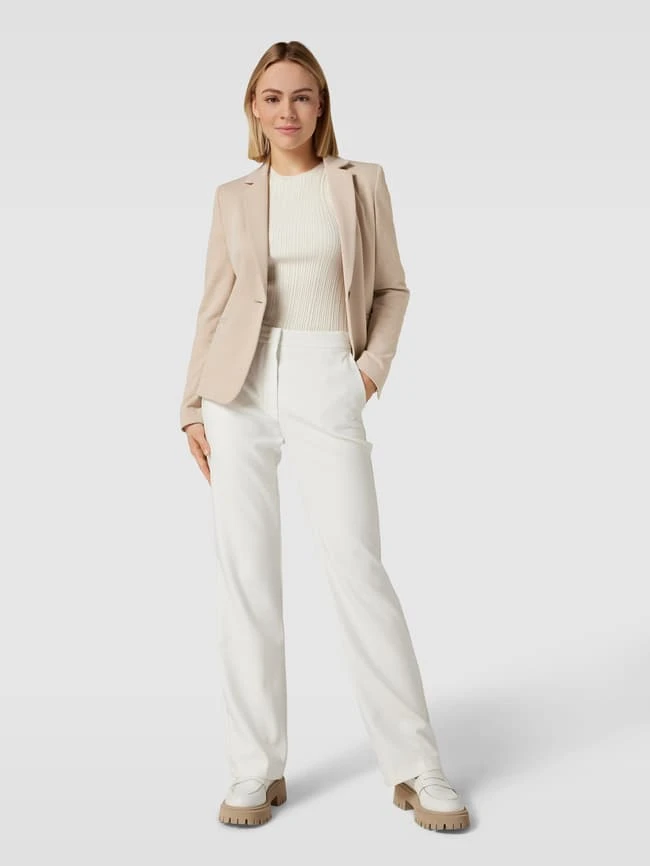 Jake*s Collection Blazer Mit Knopfverschluss - Beige 3 Jake*s Collection Blazer Mit Knopfverschluss - Beige