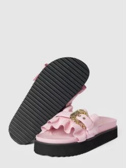 Versace Jeans Couture Slides Mit Plateau-Sohle Modell 'FONDO' - Hellrosa -Damenbekleidungsgeschäft 6h256khg64ol0j27718kcjae8gq3elic8d8keiqj958kik2f9p84mhi771232kqi6h4kqhhp9osksdad8t3m8pj16hi6cc9o61i68ohk6ko32e3174rm6cr3c8ojgob3cdhjap0