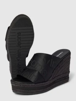 Calvin Klein Jeans Wedges Mit Label-Print - Schwarz -Damenbekleidungsgeschäft 6h3jikqi8oo4sji58koj8gpi94r3cl2m8hal0iqj71448hqda523eeag715laghi9p730jag9lakihi2al3mcohlccs3iphhclij2cpk6oojce1ochj68d9o75gj4pb264r32og