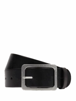 Marc O'Polo Gürtel Aus Leder Modell 'Erica' - Schwarz