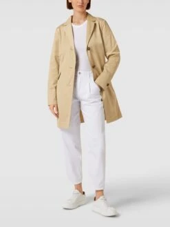 Fuchs Schmitt Blazermantel Mit Knopfleiste - Sand