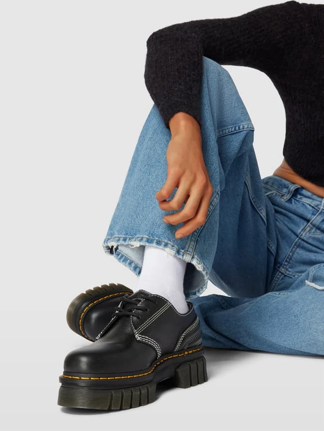 Dr. Martens Dr.Martens Schnürschuhe Aus Leder Modell 'Audrick 3i Qltd Shoe' - Schwarz 3 Dr. Martens Dr.Martens Schnürschuhe Aus Leder Modell 'Audrick 3i Qltd Shoe' - Schwarz