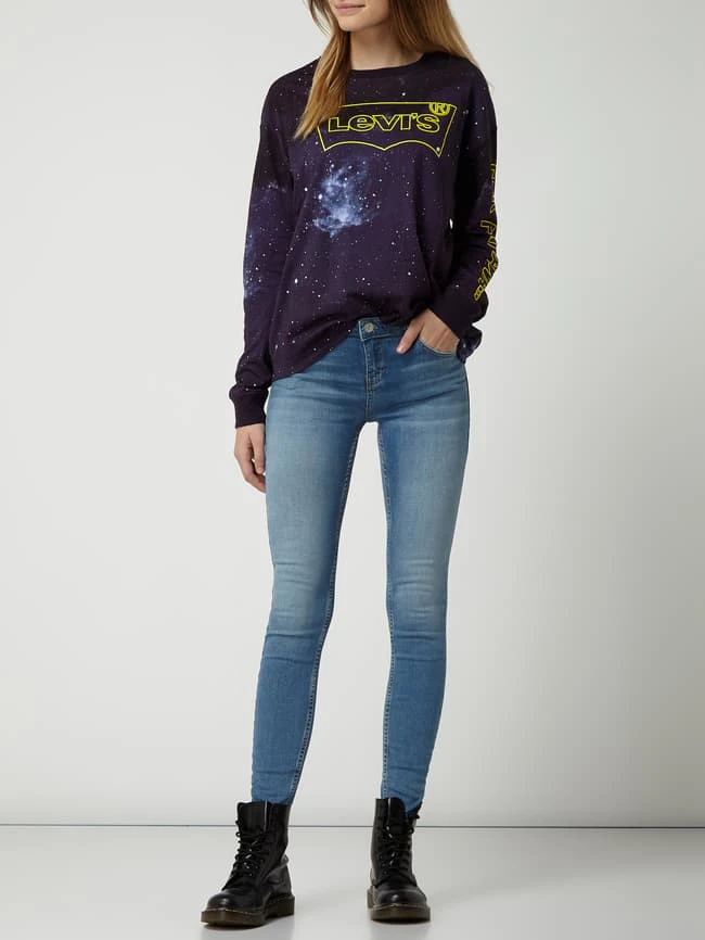 REVIEW Stone Washed Skinny Fit Jeans - Blau 3 REVIEW Stone Washed Skinny Fit Jeans - Blau