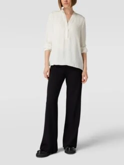 Marc Cain Bluse Mit V-Ausschnitt - Offwhite