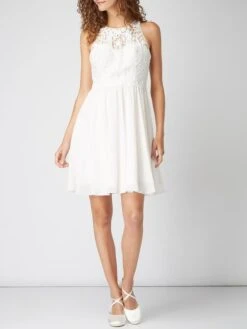 Laona Brautkleid Aus Mesh Und Chiffon - Offwhite