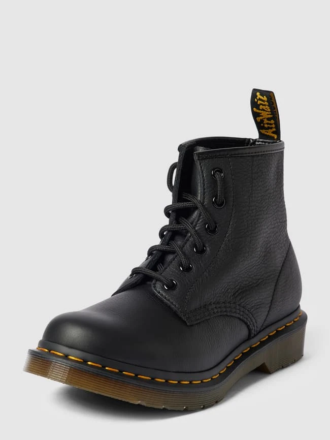 Dr. Martens Schnürboots Aus Echtem Leder Modell 'Eye' - Schwarz 3 Dr. Martens Schnürboots Aus Echtem Leder Modell 'Eye' - Schwarz