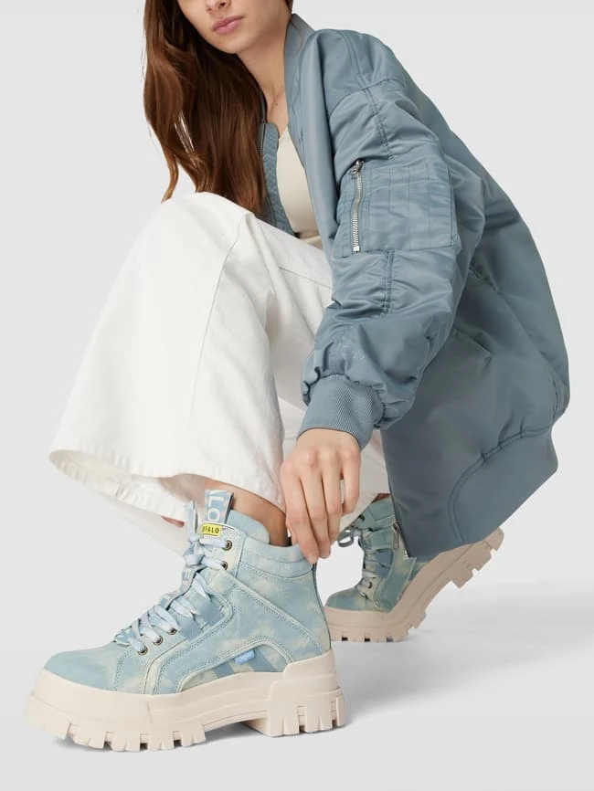 Buffalo Schnürboots Mit Label-Details - Jeans 3 Buffalo Schnürboots Mit Label-Details - Jeans