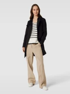 HUGO Mantel Mit Seitlichen Eingrifftaschen Modell 'Makaras' - Schwarz