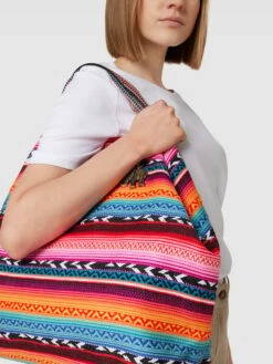 Anokhi Tote Bag Mit Allover-Muster - Pink