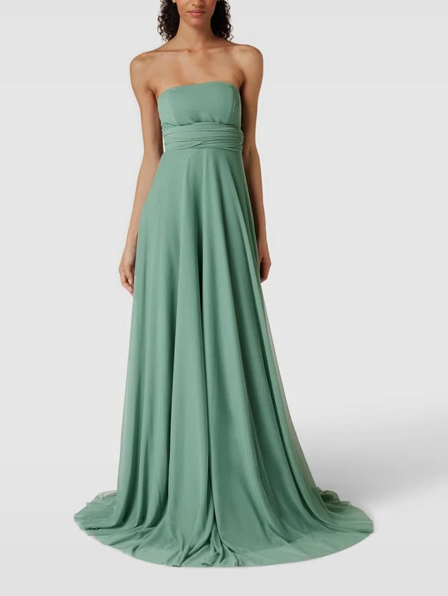 TROYDEN COLLECTION Abendkleid Im Infinity-Look - Mint 3 TROYDEN COLLECTION Abendkleid Im Infinity-Look - Mint