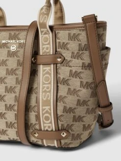 MICHAEL Michael Kors Tote Bag Mit Allover-Logo Modell 'MAEVE' - Camel -Damenbekleidungsgeschäft 6opkedi89l332cq9a56kec299p13gihg8h946h9oa0ol0i9g696kkjii8974slib8kpk8ia3698kukpj9co68oj26cq30ohn6gom2ohkccp38eb1ckp3aoph61gj2d9m69h3apg