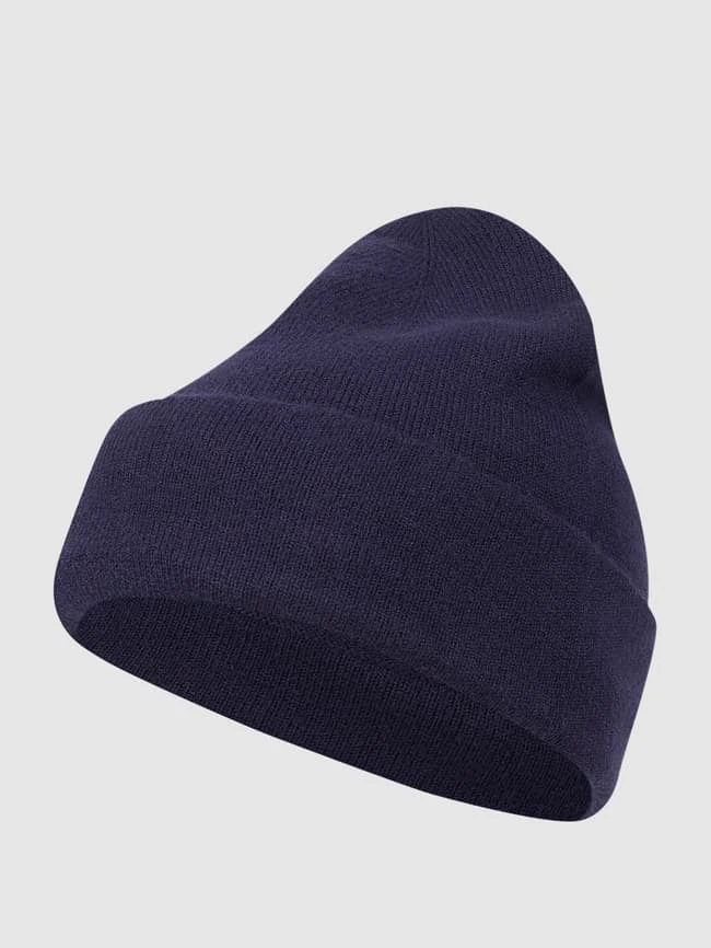 Tom Tailor Mütze Aus Viskosemischung - Marineblau 3 Tom Tailor Mütze Aus Viskosemischung - Marineblau