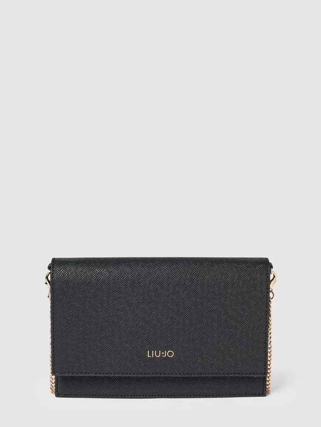 Liu Jo White Clutch Mit Strukturmuster Modell 'Manhattan' - Schwarz 4 Liu Jo White Clutch Mit Strukturmuster Modell 'Manhattan' - Schwarz – Bild 2