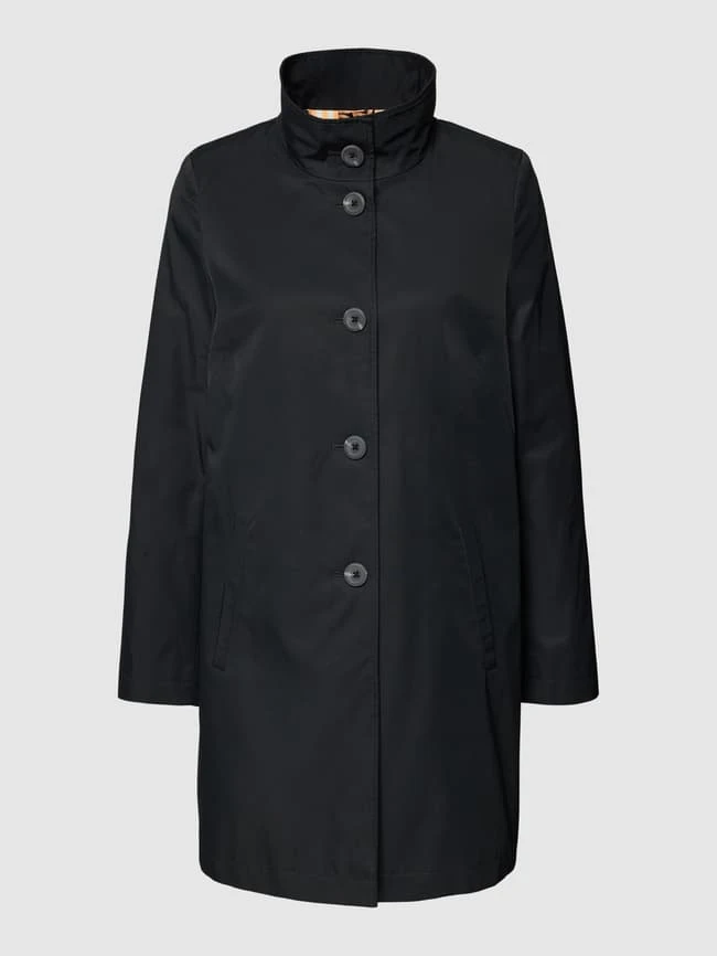 Christian Berg Woman Selection Mantel Mit Knopfleiste - Schwarz 4 Christian Berg Woman Selection Mantel Mit Knopfleiste - Schwarz – Bild 2